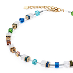 Колье Coeur de Lion Multicolour Gold 3018/10-1516