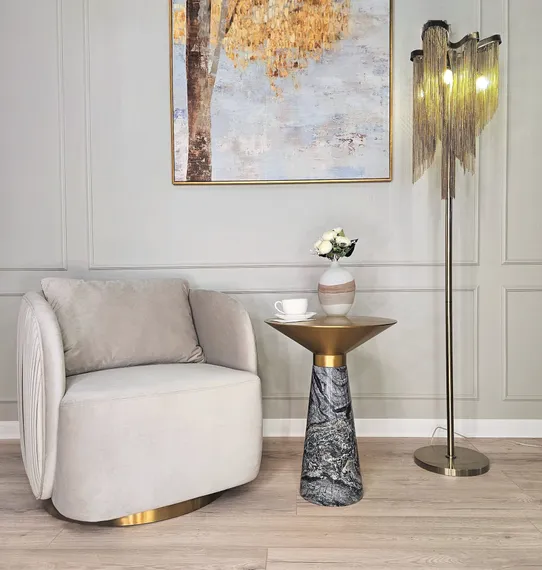 Крутящееся кресло TG-659, светло-серое