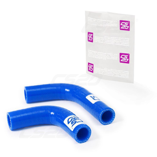 Патрубки отопителя ВАЗ 2121-213 силикон синий 2шт Profi CS-20