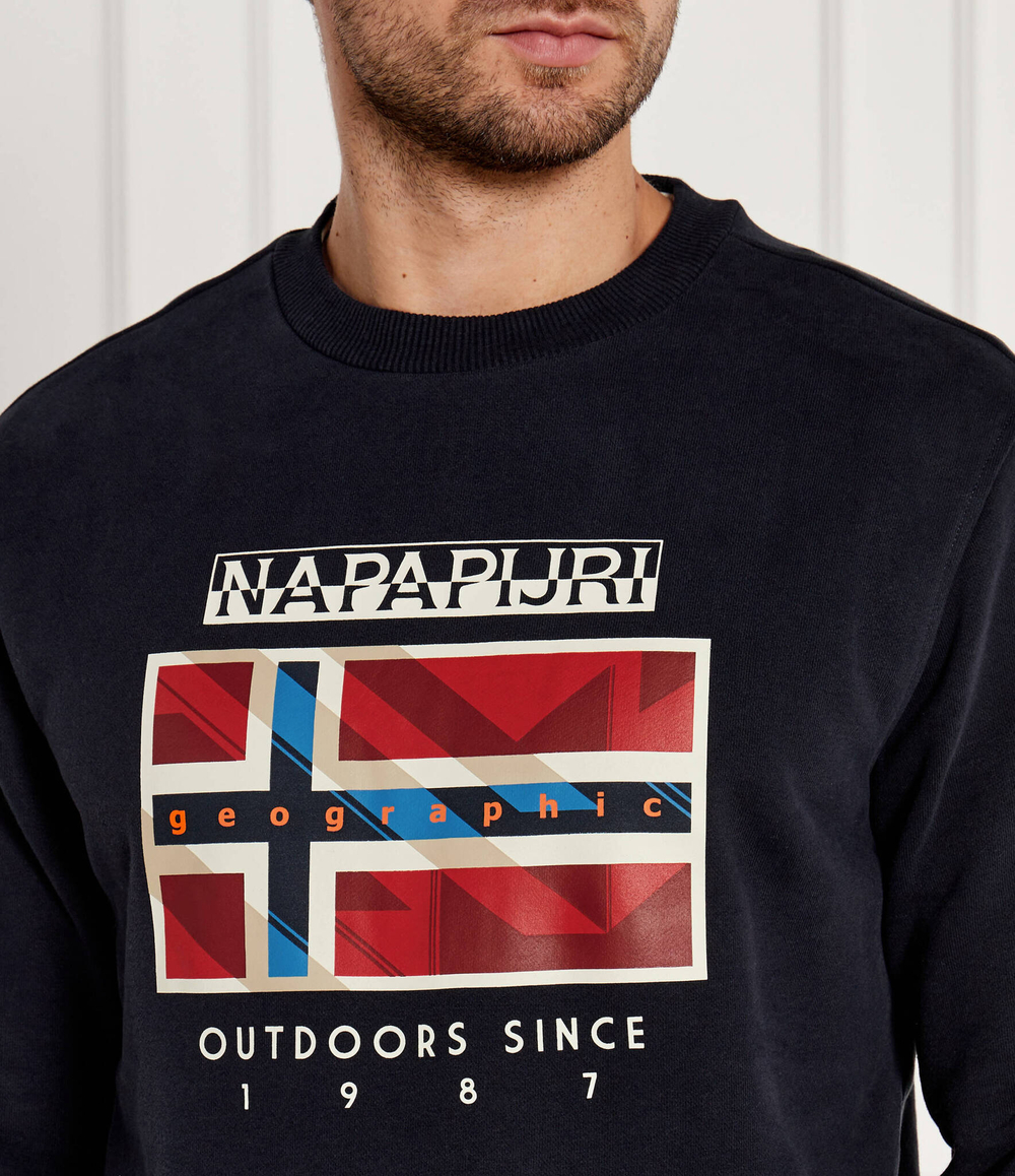 Худи Napapijri - темно-синий(NP0A4IBH)