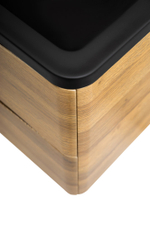 Мебель для ванной комнаты подвесная BelBagno ACQUA-1000-2C-SO-RR 100 см Rovere Rustico