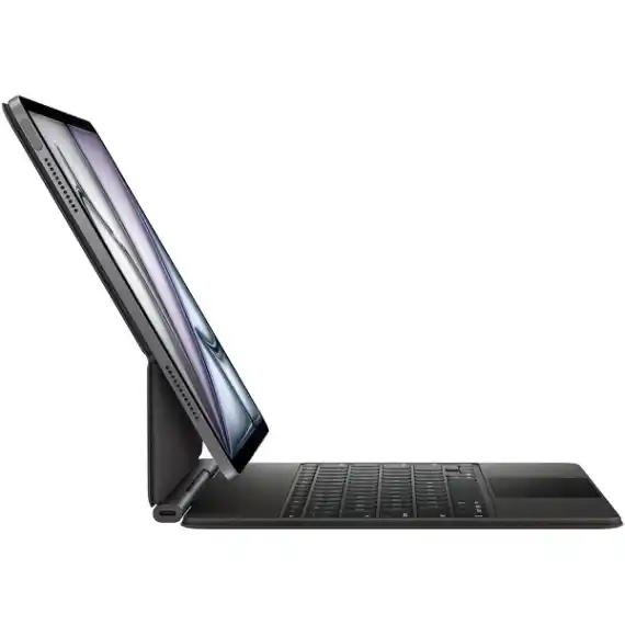 Чехол-клавиатура Apple Magic Keyboard MGYY4 совместимая с iPad Air 13 (2024-2025) (русская гравировка) черная