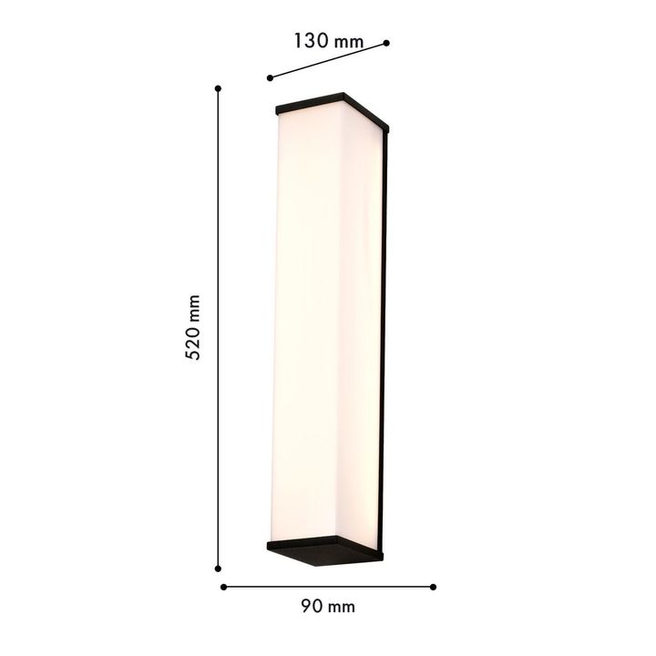 Уличный настенный светодиодный светильник Favourite Paolo 4395-1W