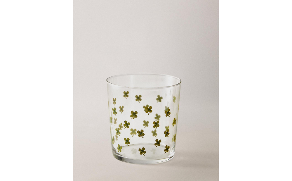 Zara Home стакан из стекла, цвет зелёный, 9 см · 0285/401