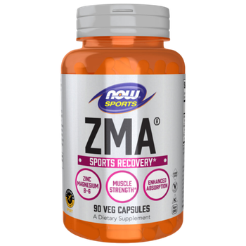 Now Foods ZMA 800 mg 90 veg capsules , Цинк, Магний и Витамин B6