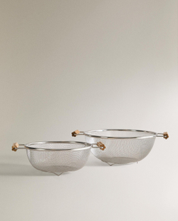 Zara Home дуршлаг из нержавеющей стали, 26 см