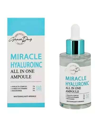 Увлажняющая сыворотка с гиалуроновой кислотой, 50мл, Grace Day