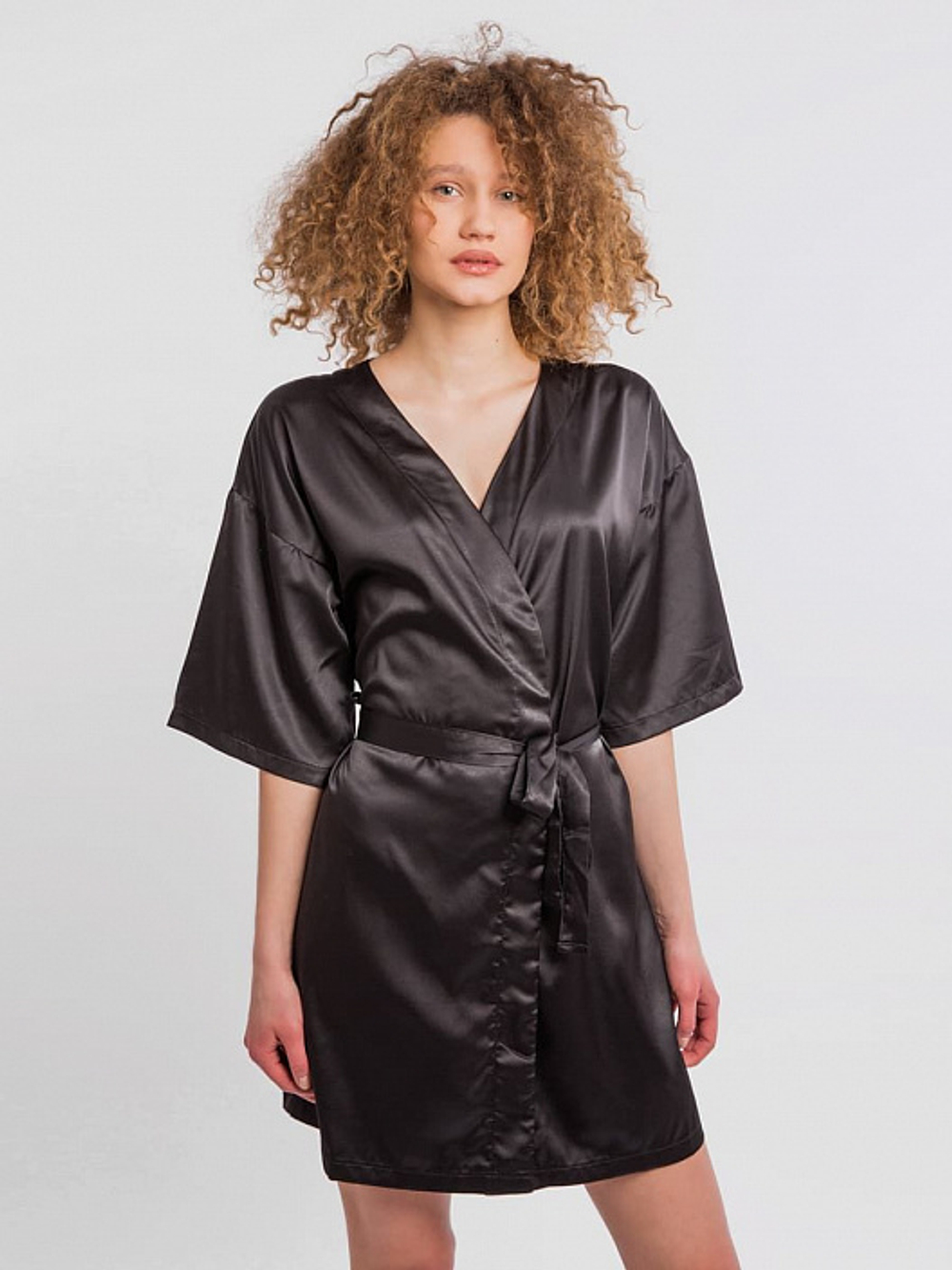 552241 ХАЛАТ ЖЕНСКИЙ черный (164/170-96-102)