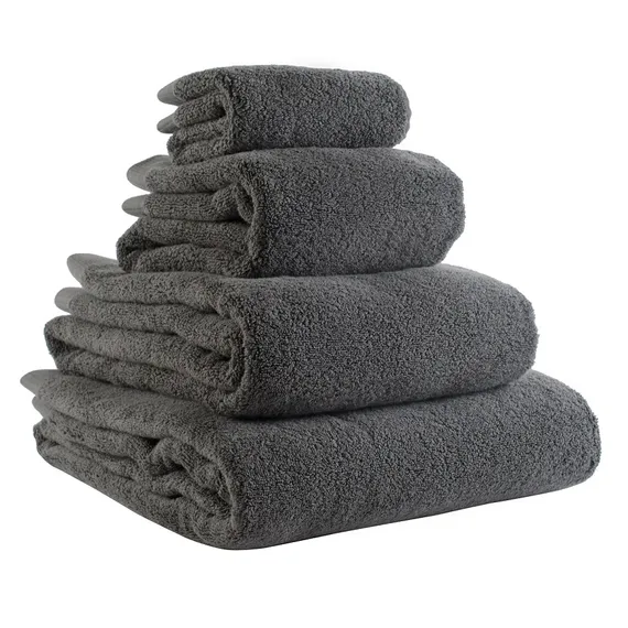 Полотенце банное темно-серого цвета Essential, 70х140 см
