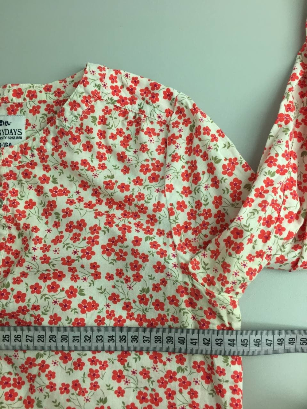 Рубашка SunnyDays с цветочным принтом 14 лет