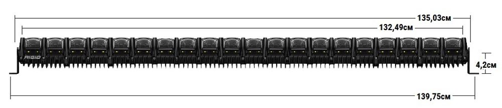 50 ” RIGID Adapt – Светодиодная балка Адаптивный свет