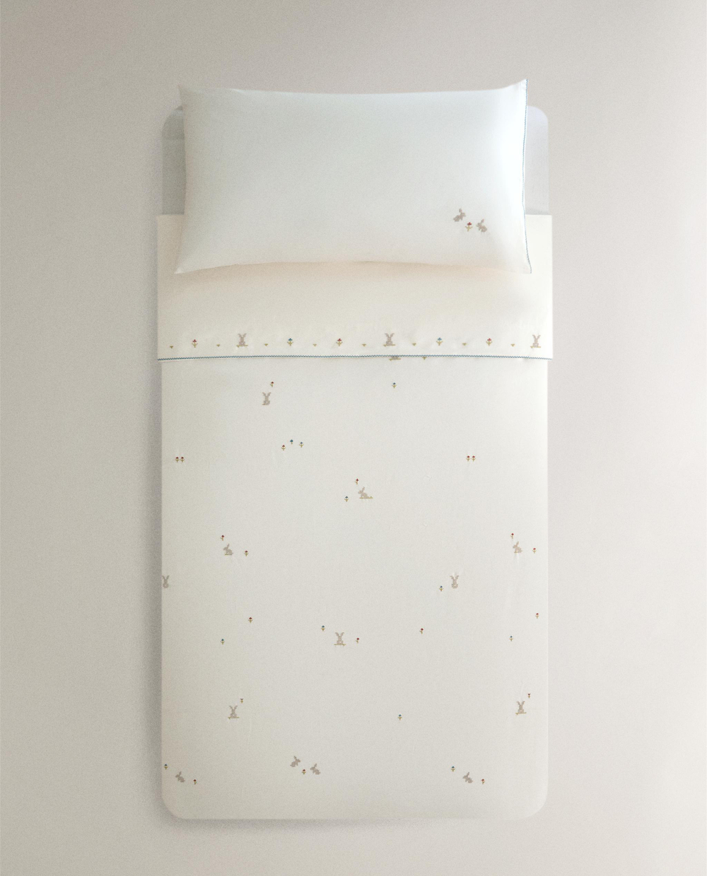 Пододеяльник Zara Home, хлопок 100%, с цветочным принтом, 1605/088
