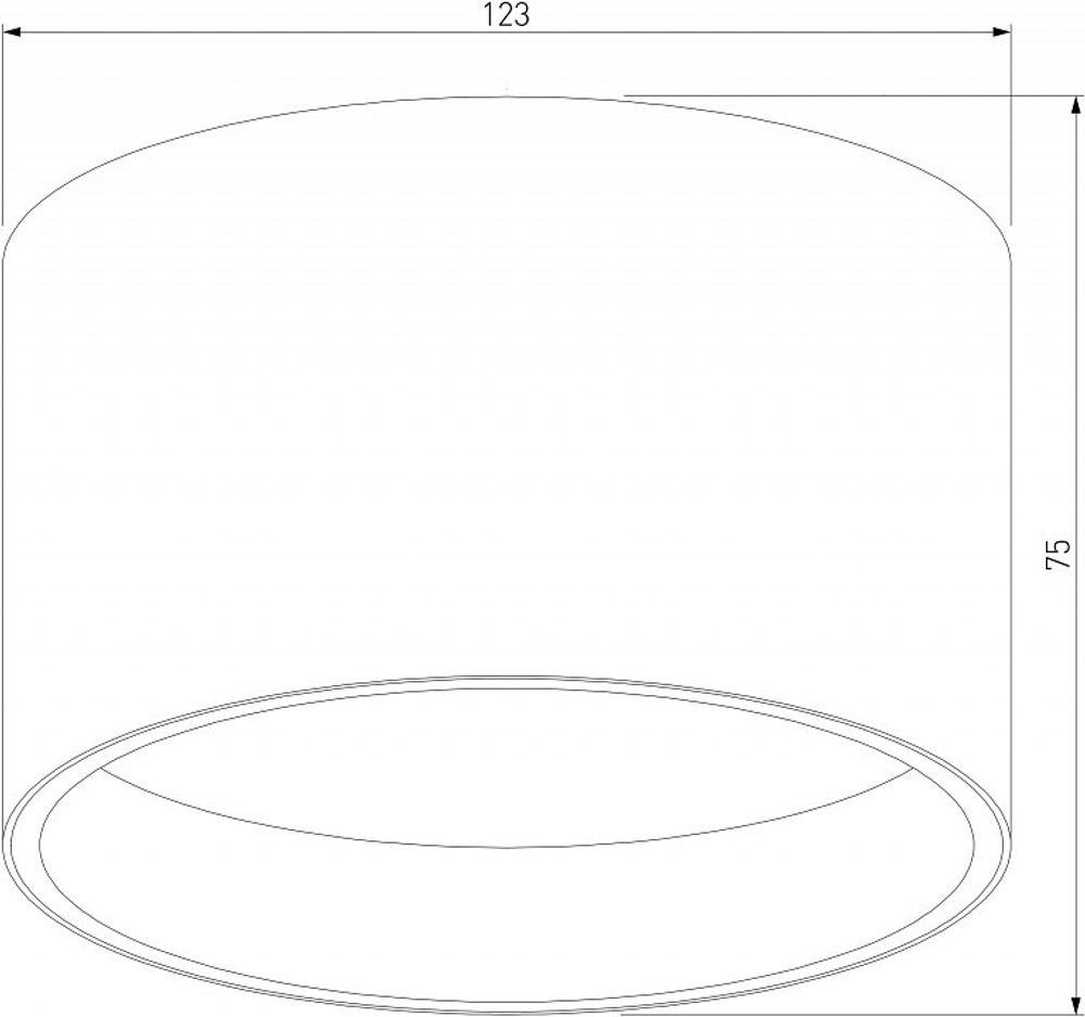 Накладной светильник Elektrostandard Banti a063927