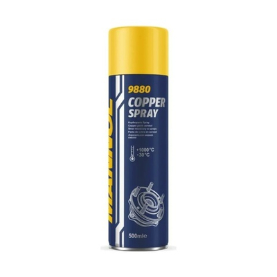 Медная смазка аэрозоль MANNOL COPPER SPRAY 500 мл