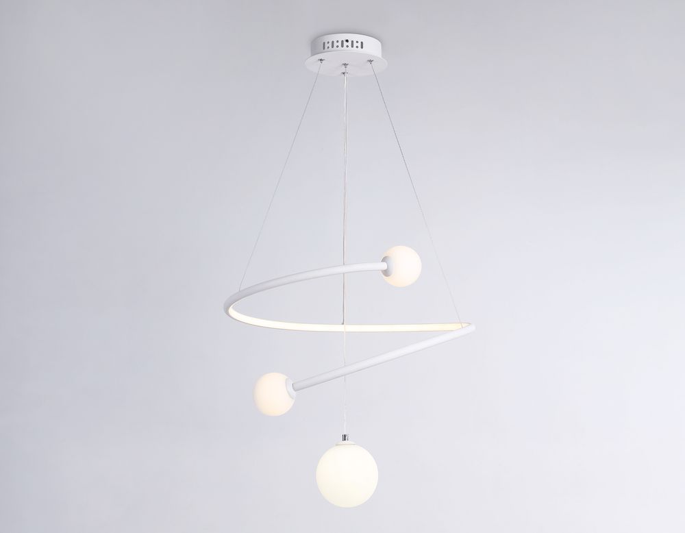 Ambrella Подвесной светодиодный светильник с пультом управления LineTech FL66299