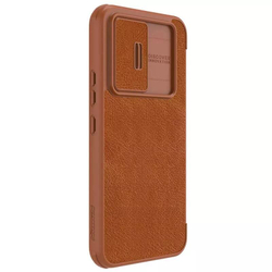 Кожаный чехол-книжка Nillkin Leather Qin Pro для Samsung Galaxy A54 5G