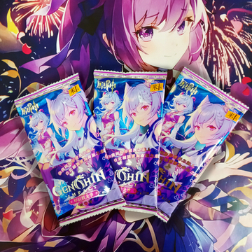 Коллекционные карточки "Genshin Impact  / Геншин" (Кэ Цин и Гань Юй)