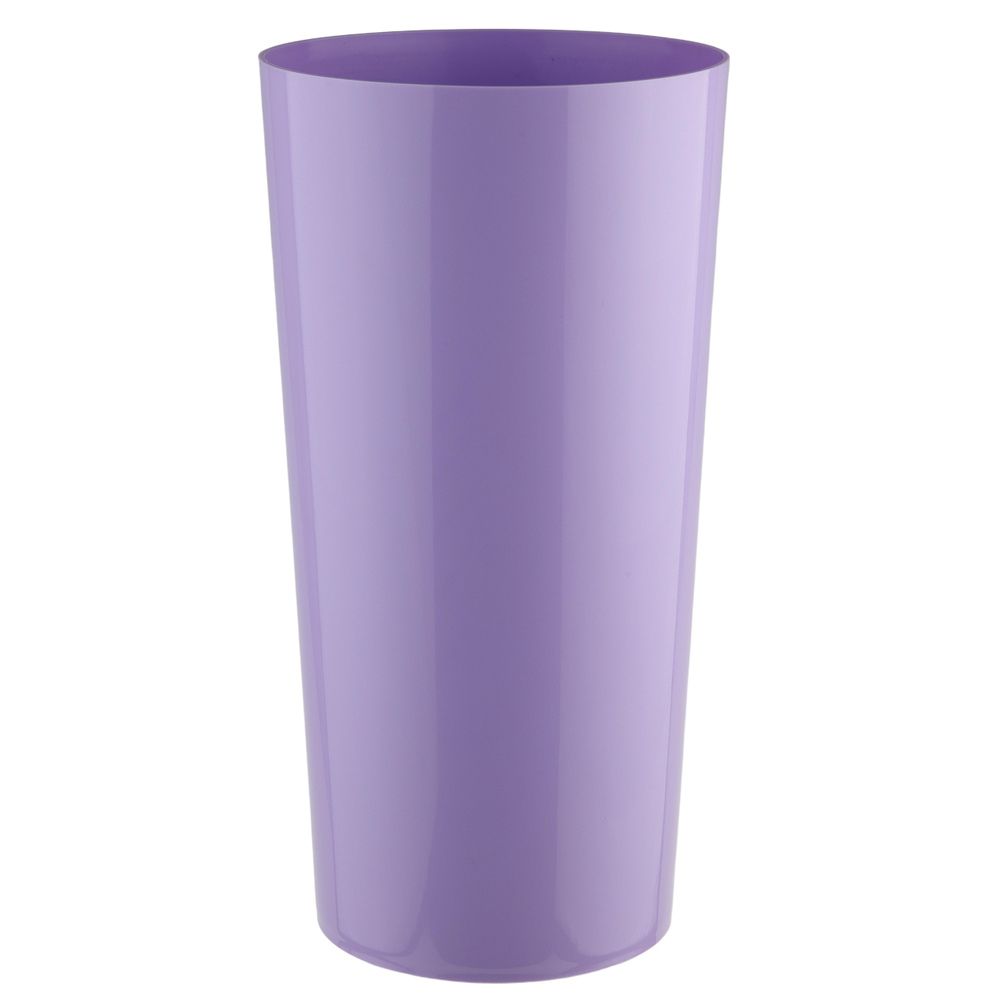 Вазон (пластик) "Инфинити" D18xH35см 8л (Сиреневый)