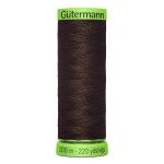 Нитки для тонких тканей Gutermann Extra Fine 150 (200 метров), 5 кат. | 406 шоколад
