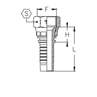 Фитинг DN 32 JIC (Г) 1.5/8
