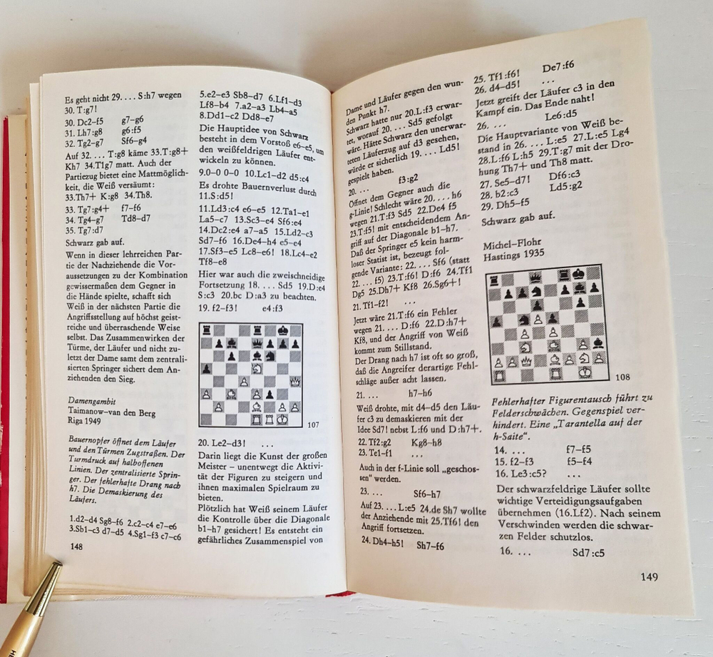 Lehrbuch der Schachtaktik Koblenz Band 2 Berlin 1974