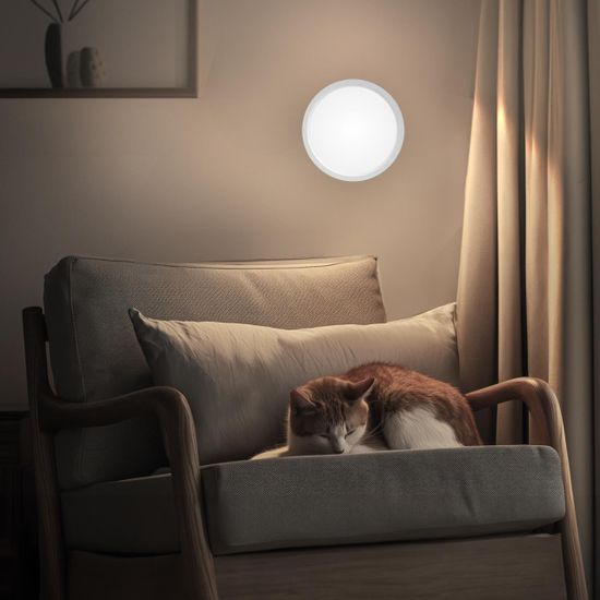 CL738120N Бейсик Белый Св-к Накл. LED 12W*4000K