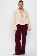 Жакет укороченный Динара (бежевый) Б14326-39М LT Collection