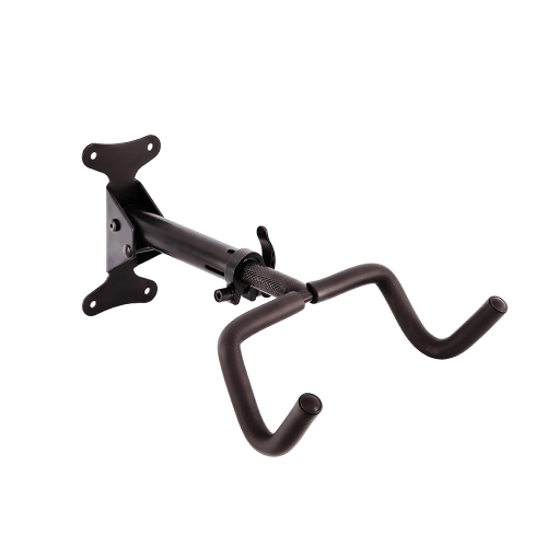 Держатель вело настенный "ГОРИЗОНТАЛЬНЫЙ" до 20кг сталь, с антицарап. покрыт. регулируемый угол наклона и выноса, складной, H077 HORST