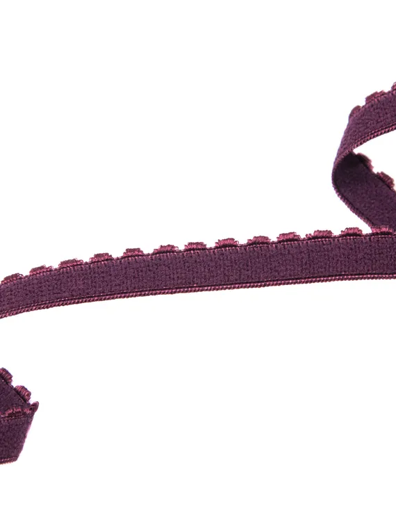 076 641/10 Резинка отделочная Lauma 10 мм, слива 076