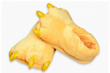 Тапки-лапки FunFur M Охра