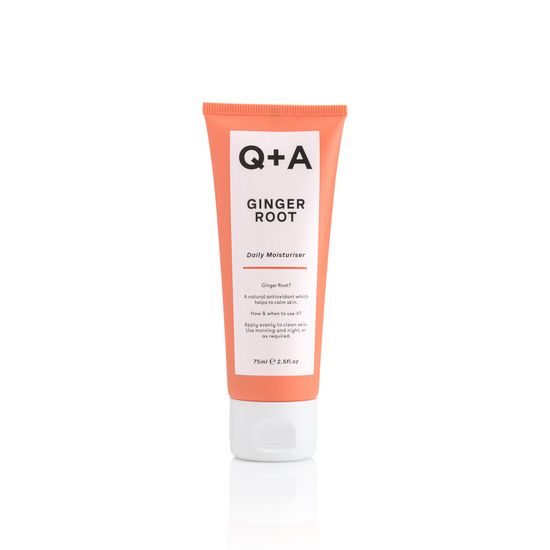 Крем для лица Q+A, Ginger Root Daily Moisturiser, 75 мл