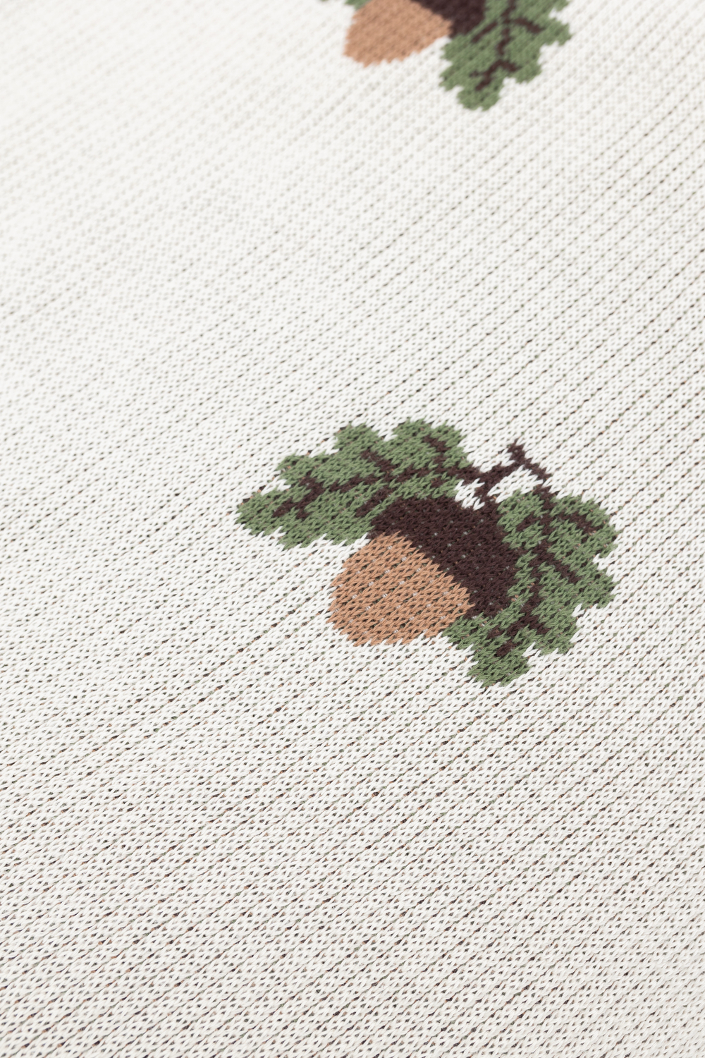 Плед Желуди, Молочный