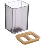 Подставка для зубных щеток «Квадро» серая