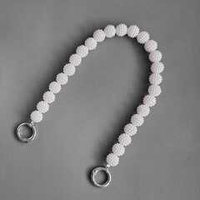 Ручка для сумки из бусин 30 см