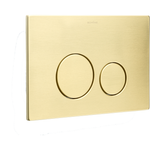 Клавиша смыва Boheme 649-MG нержавеющая сталь ультраплоская для инсталляции Geberit, Matt Gold