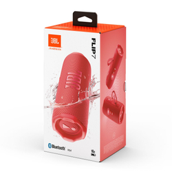 Портативная беспроводная Bluetooth колонка JBL Flip 7, красный