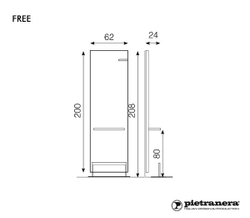 Зеркало парикмахерское FREE