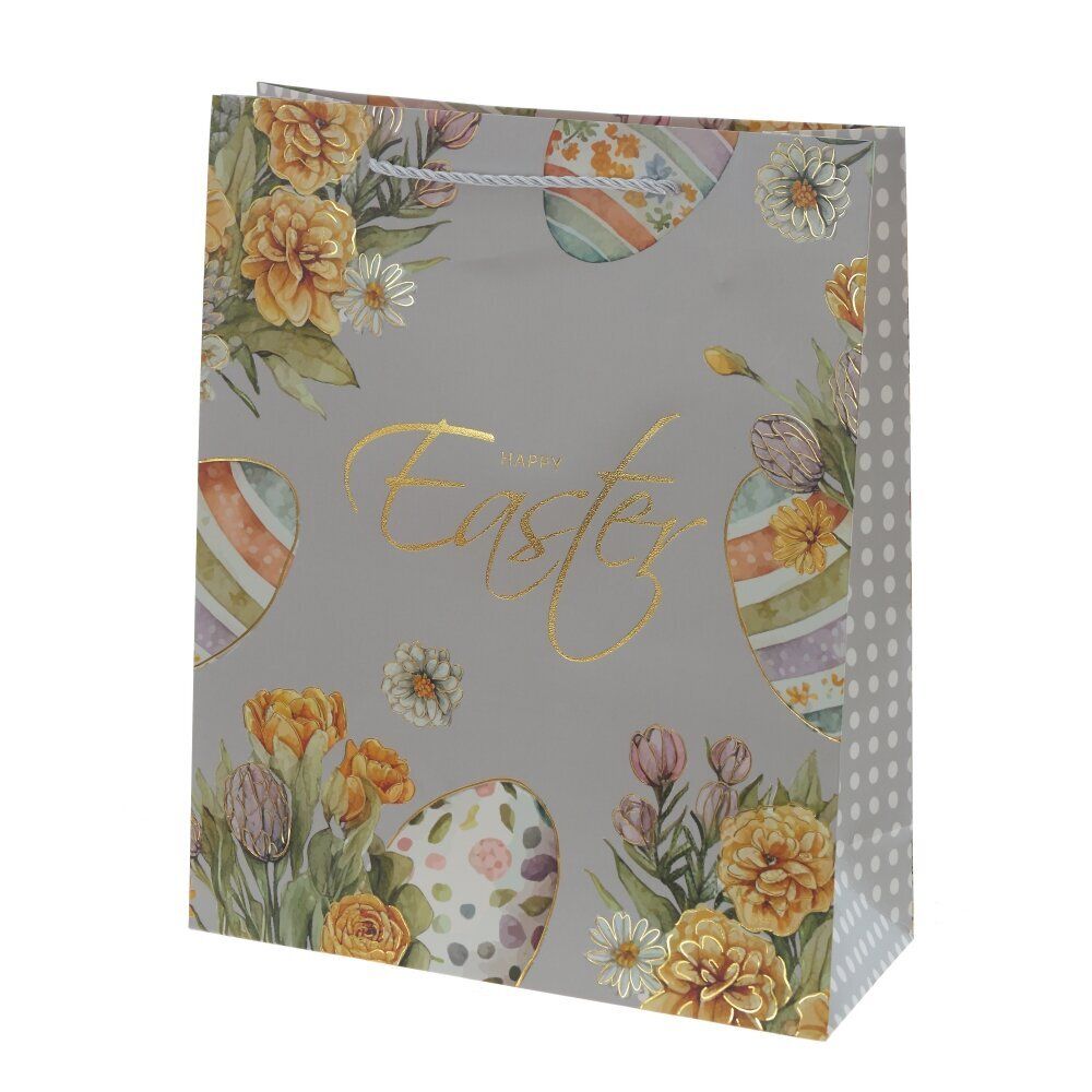 GAEM Пакет подарочный (бумага 210г/м2, блок микс 12шт), L26 W10 H32 см, 4в.