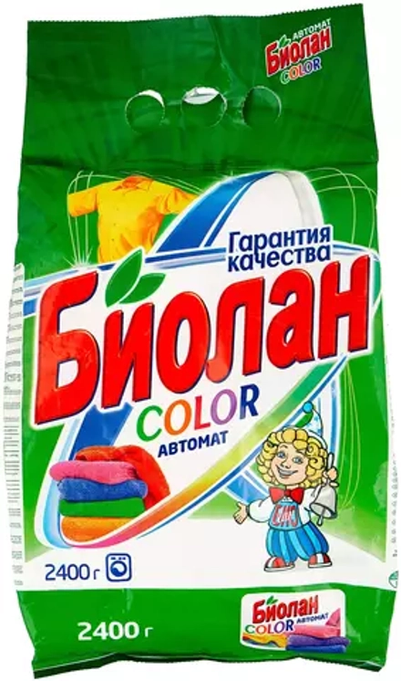 Стиральный порошок Биолан Color (автомат), 2.4 кг