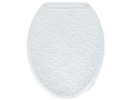 Сиденье для унитаза "Ажур" белое