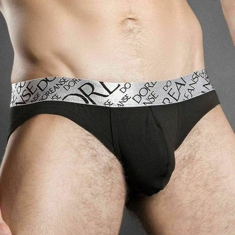 Мужские трусы брифы черные Doreanse 1788