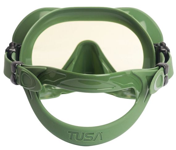 Маска TUSA Zensee Pro с UV линзами зеленая