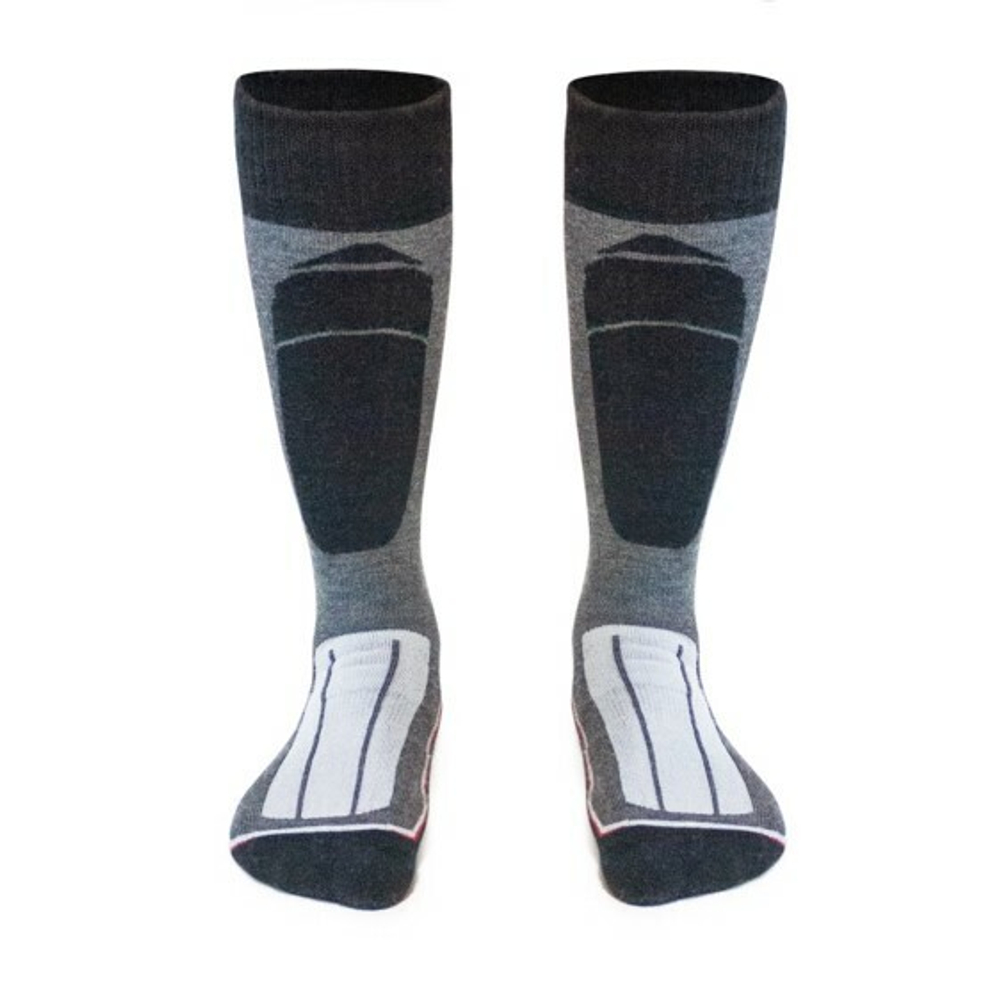 Носки WSS black/red