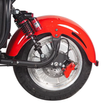 Электроскутер Minako Rex Citycoco 2000w двухколесный красный