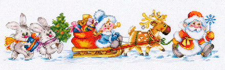 Набор для вышивания "Алиса" 0-186 "С Новым годом!"