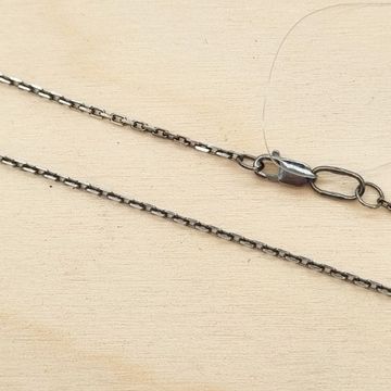 Цепочка Якорная. Черненная. 1,5 мм