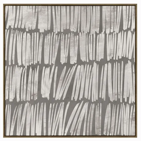 Постер Modern 100х100 см, коричневый, белый