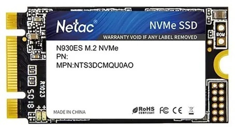 Накопитель SSD M.2 2242 Netac NT01N930ES-001T-E2X 1000 ГБ