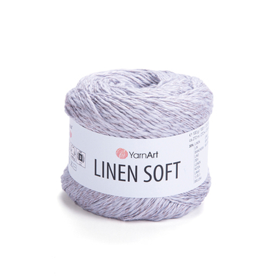 Пряжа YarnArt Linen soft, Светлая сирень