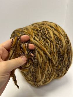 Трикотажная пряжа для вязания MORELINO толстая шишибрики